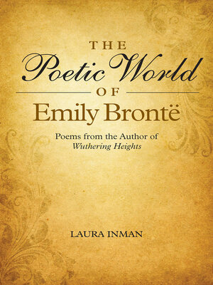 cover image of The Poetic World of Emily Brontë
